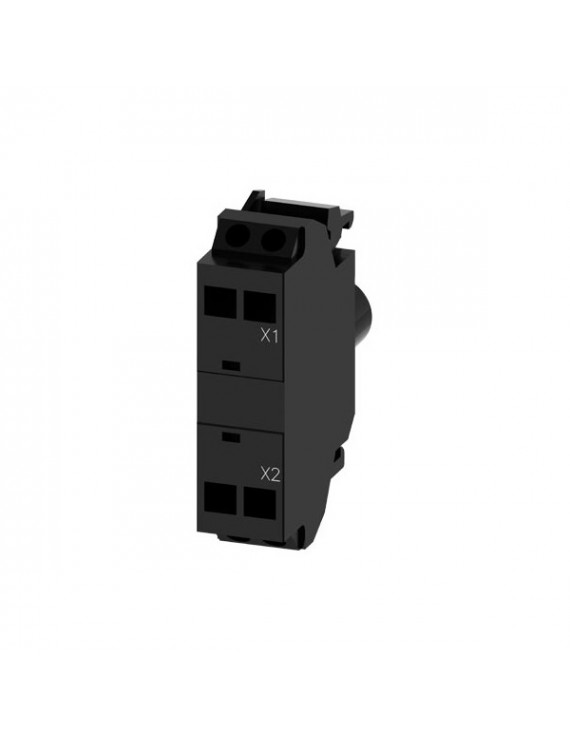 Siemens 3SU1401-1BB50-3AA0 kék/ 24V AC/DC/ húzórugós LED modul