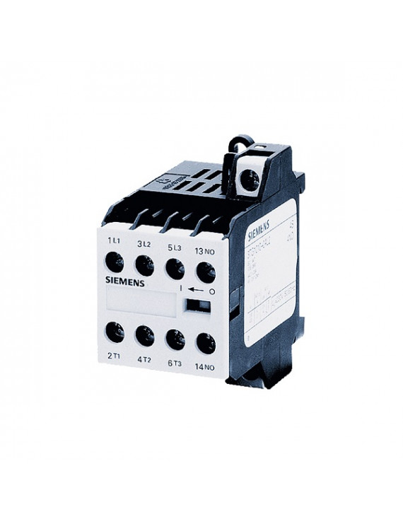 Siemens 3TG1001-0AL2 3p/ 400V AC-1 20A 13kW/ AC-2/AC-3 8/4A 4kW/ 230V AC/ 1NC/ csavaros mini mágneskapcsoló