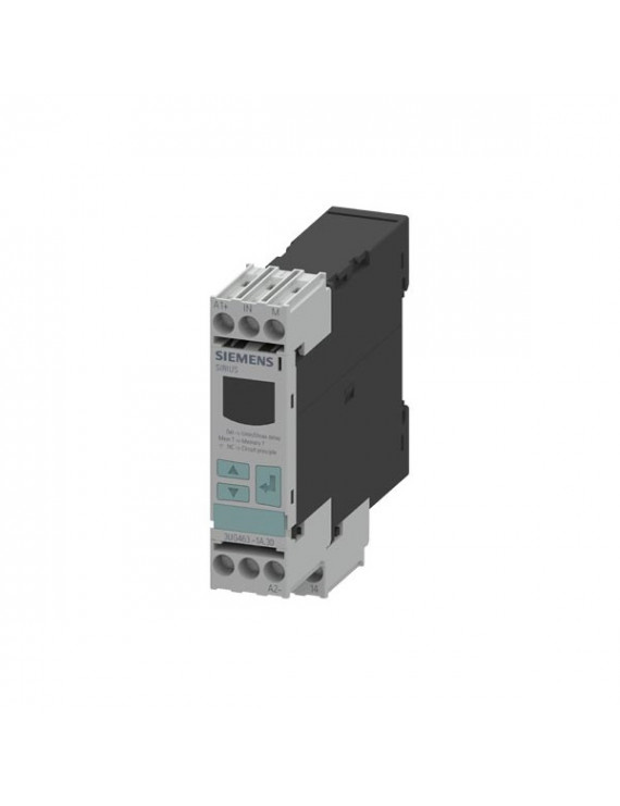 Siemens 3UG4632-1AW30 24…240V AC/DC/ 0.1…30V hiszterézis/ 0.1…60V AC/DC mérési tartomány/ csavaros feszültség figyelő re