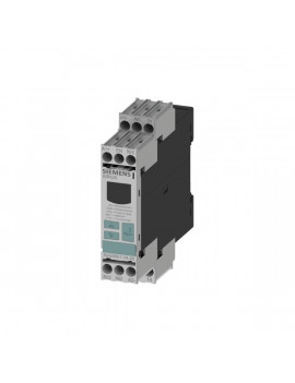 Siemens 3UG4651-1AW30 24-240V AC/DC/0,1…2200 rpm/0,1…99,9 rmp hiszterézis/0…900s ON-késleltetés fordulatszám figyelő rel
