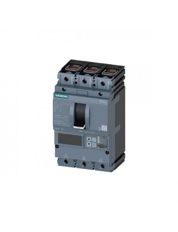Siemens 3VA2116-5JP36-0AA0 IEC/FS160/160A/3P/55KA/ETU5/LSI kompakt megszakító