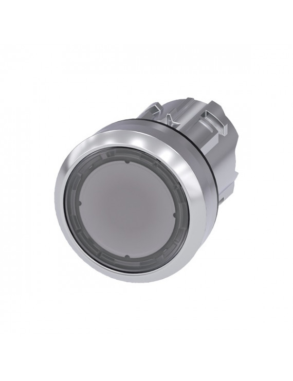 Siemens 3sU1050-0AB70-0AA0 IP69k/clear/fém/pillanat működtetésű nyomógomb