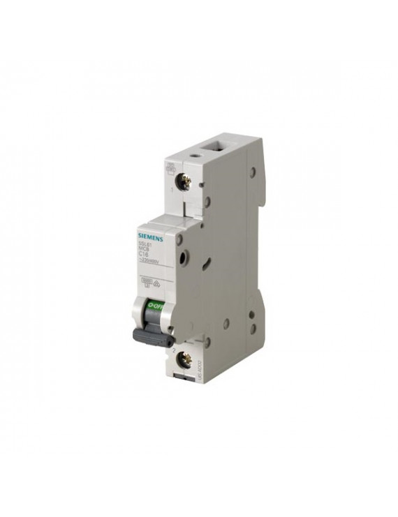 Siemens 5SL6106-6 6KA 1P B 6A kismegszakító