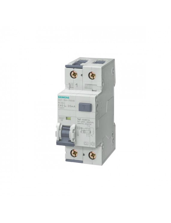 Siemens 5SU1354-4KK16 ÁVK/KM F 30MA 1+N C16 10KA védőkapcsoló