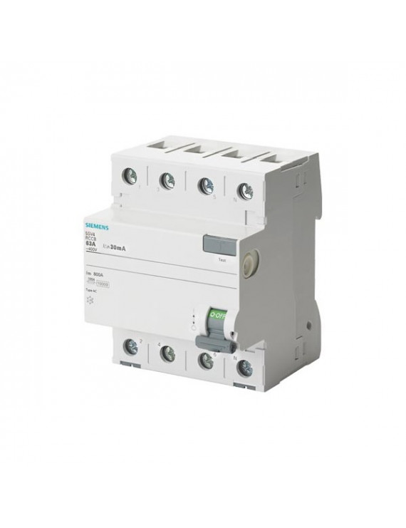 Siemens 5SV4342-0 AC 25/4 30MA 4MW FI-relé