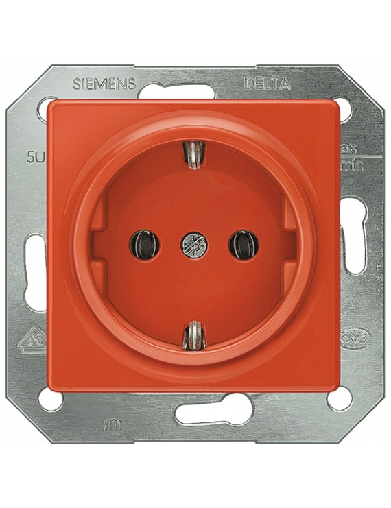 Siemens 5UB1513 DELTA I-SYSTEM narancssárga 2P+F dugalj
