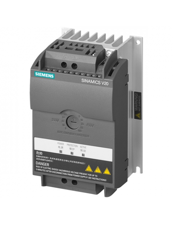 Siemens 6SL3201-2AD20-8VA0 400V/230V fék modul