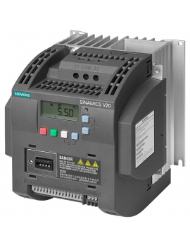 Siemens 6SL3210-5BE23-0UV0 SINAMICS V20, 3AC400V 3.0KW UNFILTERED frekvenciaváltó