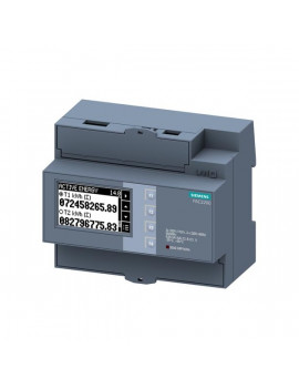 Siemens 7KM2200-2EA30-1DA1 SENTRON PAC2200 DIN rail teljesítménymérő