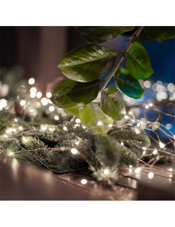 Somogyi ML 20/WH 20 LED/1,9 m/hidegfehér micro LED-es karácsonyi fényfüzér
