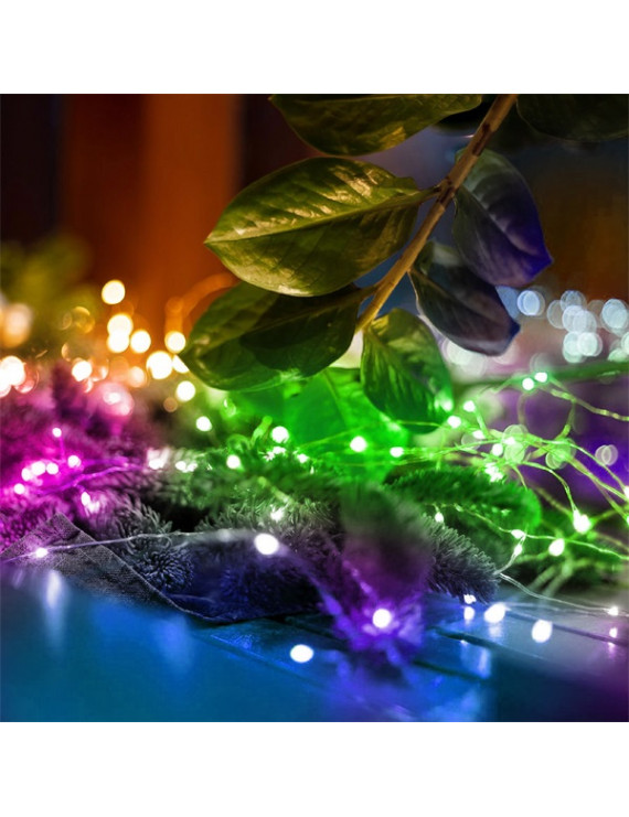 Somogyi ML 50/M 50 LED/színes micro LED-es karácsonyi fényfüzér