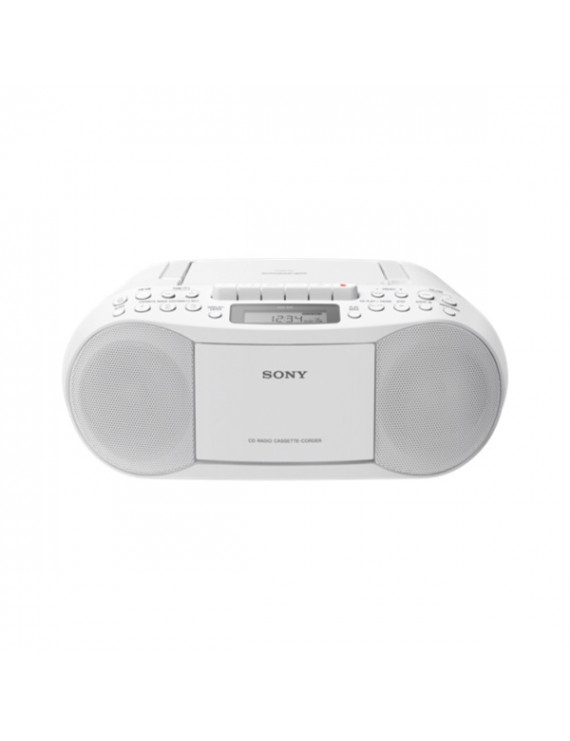 Sony CFDS70W fehér hordozható kazettás CD-s rádió