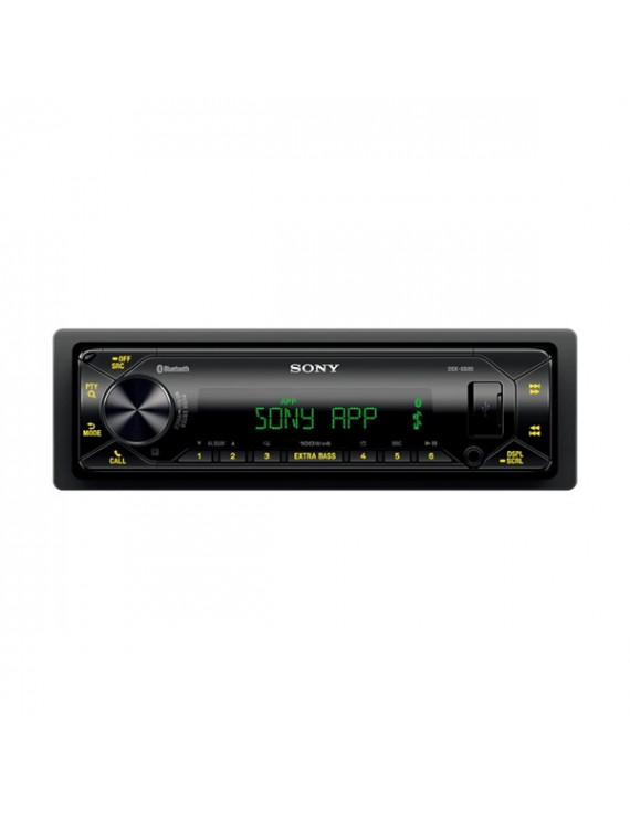 Sony DSXGS80 Bluetooth/USB/MP3/FLAC 4x100W autóhifi fejegység