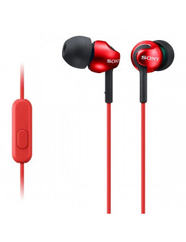 Sony MDREX110APR.CE7 mikrofonos piros fülhallgató