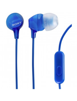 Sony MDREX15APLI.CE7 mikrofonos kék fülhallgató