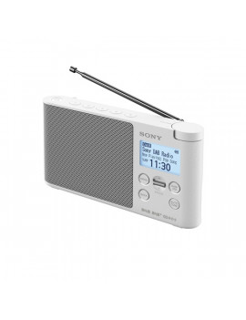 Sony XDRS41DW hálózati töltős fehér FM rádió