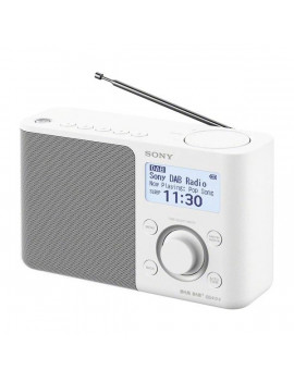 Sony XDRS61 hálózati töltős fehér FM rádió