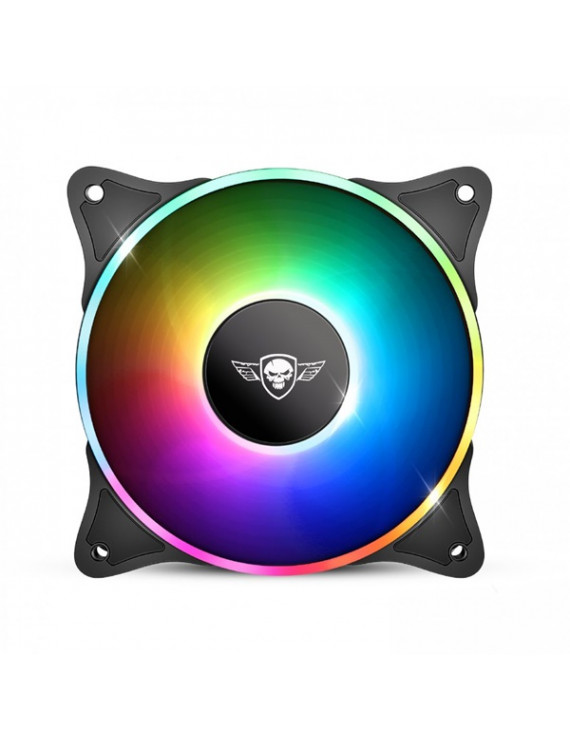 Spirit of Gamer DUAL RGB V120TW 120mm RGB LED ház hűtőventilátor