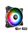 Spirit of Gamer DUAL RGB V120TW 120mm RGB LED ház hűtőventilátor