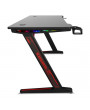 Spirit of Gamer Headquarter 300 RGB LED fekete gamer asztal