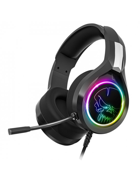 Spirit of Gamer PRO-H8 RGB fekete vezetékes gamer headset