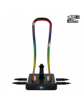 Spirit of Gamer SENTINEL RGB USB fejhallgató állvány