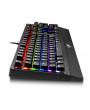 Spirit of Gamer XPERT K500 HUN fekete RGB USB mechanikus gamer billentyűzet