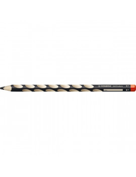Stabilo Easy jobbkezes fekete színes ceruza