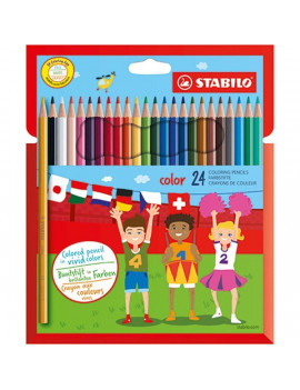 Stabilo Paul 24db-os vegyes színű színes ceruza