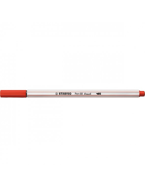 Stabilo Pen 68 brush piros ecsetfilc