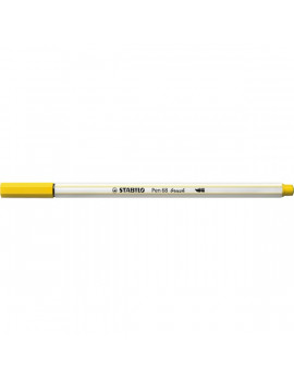 Stabilo Pen 68 brush sárga ecsetfilc