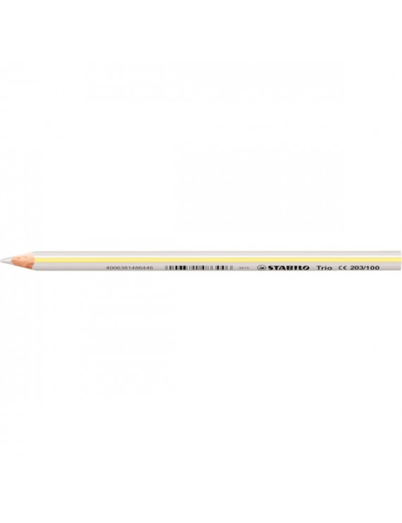Stabilo Trio vastag fehér színes ceruza