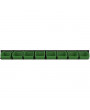 Stalflex BAR+8S-G falra szerelhető tárolósor 8 darab zöld színű kis méretű tárolódobozzal