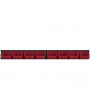 Stalflex BAR+8S-R falra szerelhető tárolósor 8 darab piros színű kis méretű tárolódobozzal