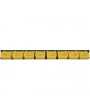 Stalflex BAR+8S-Y falra szerelhető tárolósor 8 darab sárga színű kis méretű tárolódobozzal