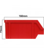 Stalflex BIN-S-R piros színűs kis méretű tárolódoboz