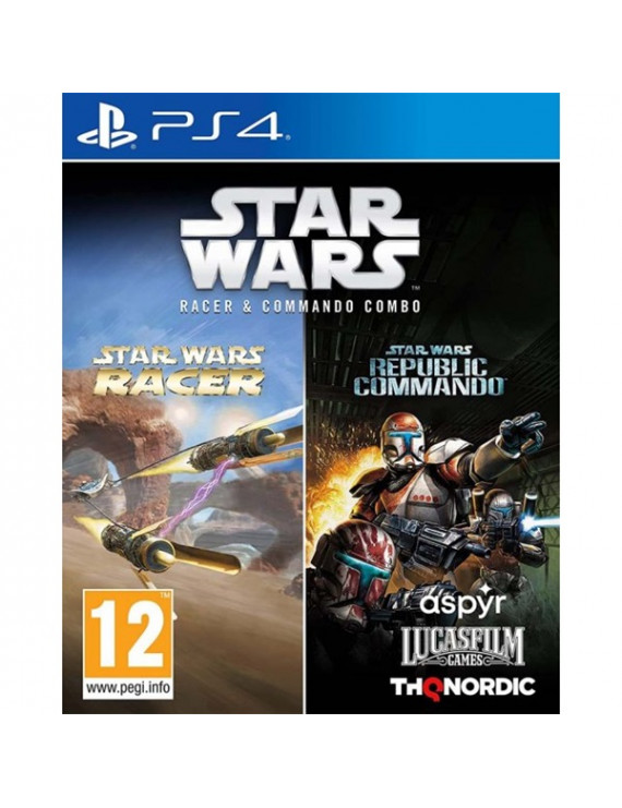 Star Wars Racer and Commando Combo PS4 játékszoftver