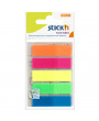 Stick`N 21050 45x12mm 5x25lapos neon oldaljelölő címke