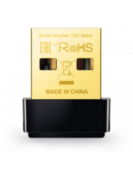 TP-Link Archer T2U Nano AC600 Dual-Band Vezeték nélküli USB adapter