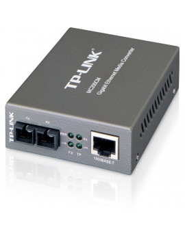 TP-Link MC200CM RJ45 GbE <-> SC multi mode média konverter
