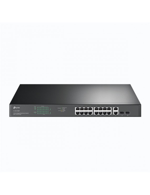 TP-Link TL-SG1218MP 16xGbE PoE+ LAN 2xGbE SFP port Easy Smart PoE+ switch