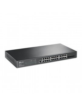 TP-Link TL-SG3428 JetStream 24xGbE LAN 4xGbE SFP port L2+ menedzselhető switch