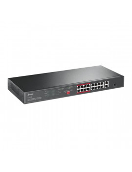 TP-Link TL-SL1218P 16xFE PoE+ LAN 2xGbE LAN 1xRJ45/SFP Combo port PoE+ switch