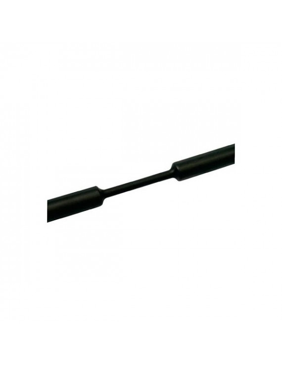 Tracon ZS024 2,4-1,2 mm 100db/csomag fekete zsugorcső