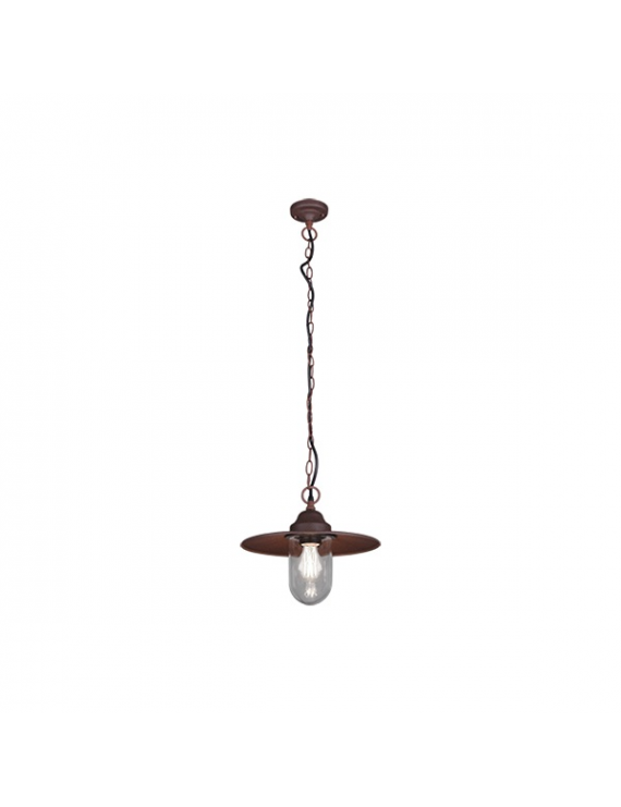 TRIO 301760124 Brenta rozsda színű kültéri LED függesztett lámpa