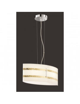 TRIO 308700279 Nikosia fehér-arany függő menyezeti lámpa