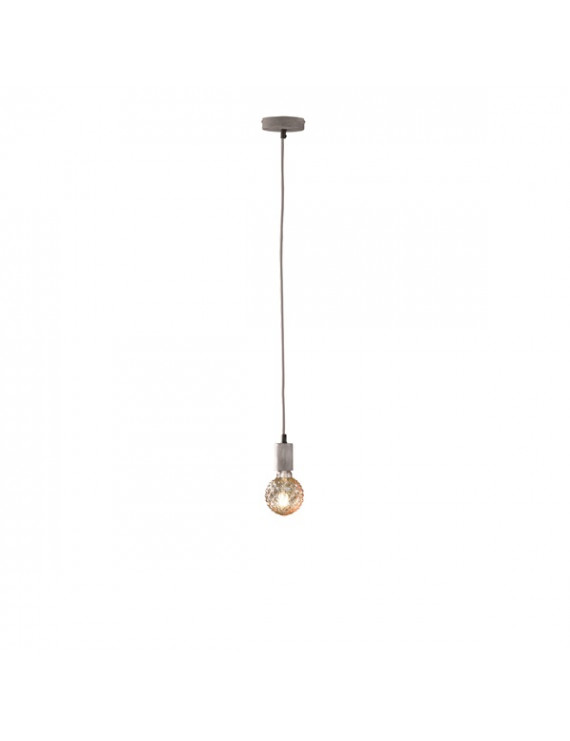 TRIO 310100161 Cord 60W antik szürke függesztett lámpatest