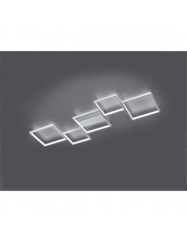 TRIO 627710505 Sorrento szürke fényerőszabályzós fali/mennyezeti LED lámpa