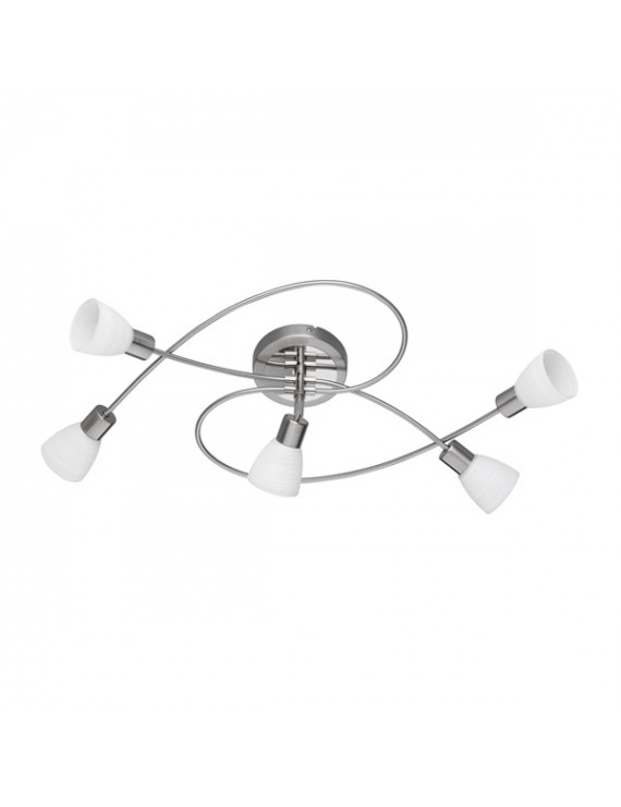 TRIO 671510507 Carico 18W 250lm 3000K G9 nikkel mennyezeti lámpatest