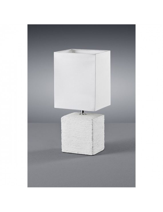 TRIO R50131001 Ping 40W E14 antik fehér asztali lámpatest